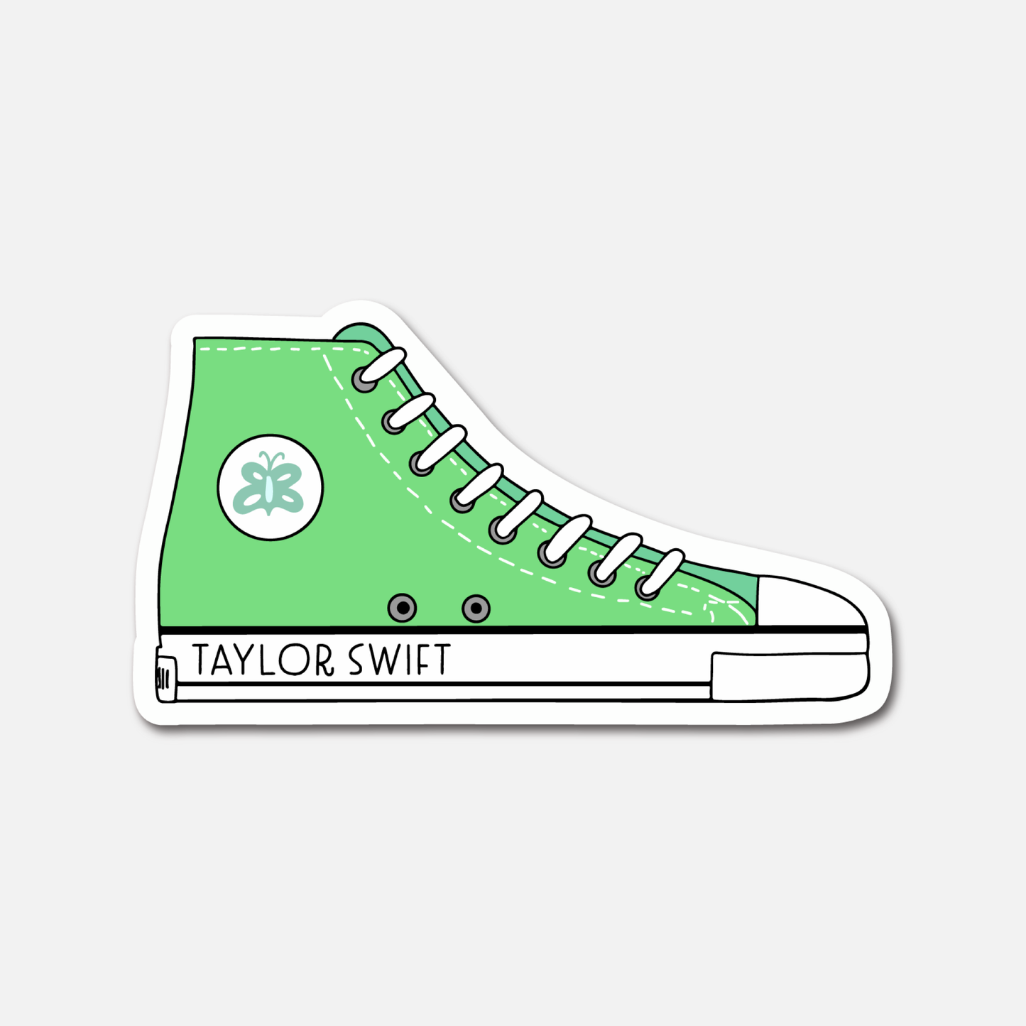 Taylor Swift Debut Album Shoe Sticker | Country Music Sticker