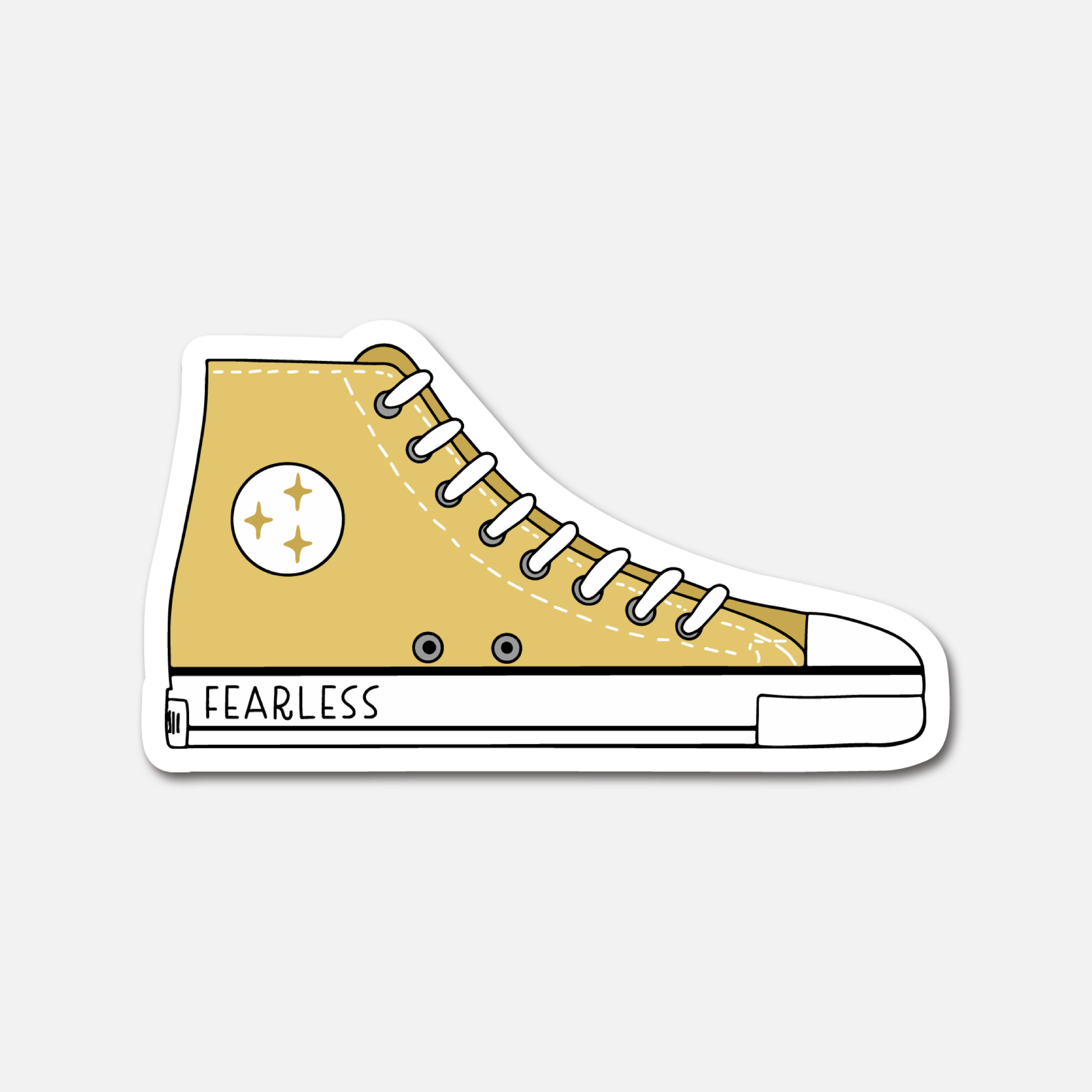 Taylor Swift Fearless Album Shoe Sticker | Fearless Era Merch