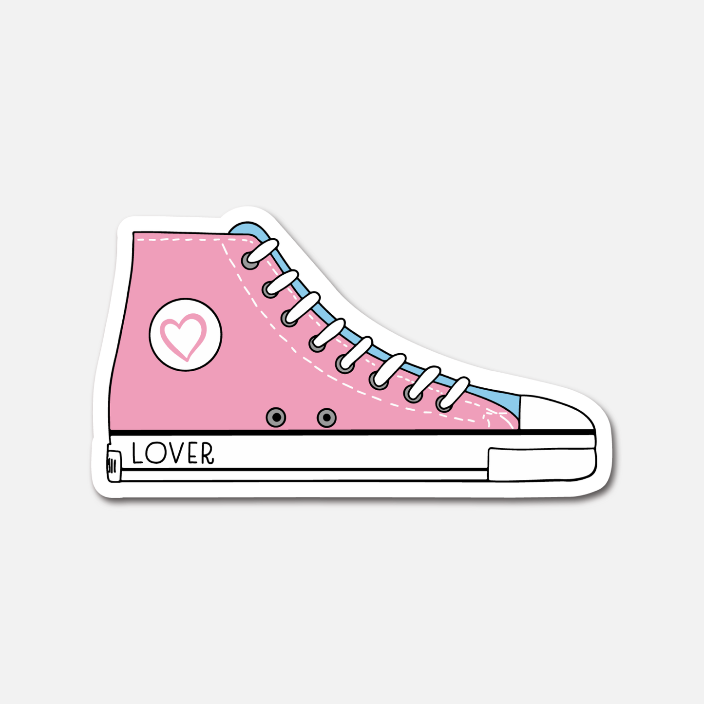 Taylor Swift Lover Album Shoe Sticker | Romantic Swiftie Sticker