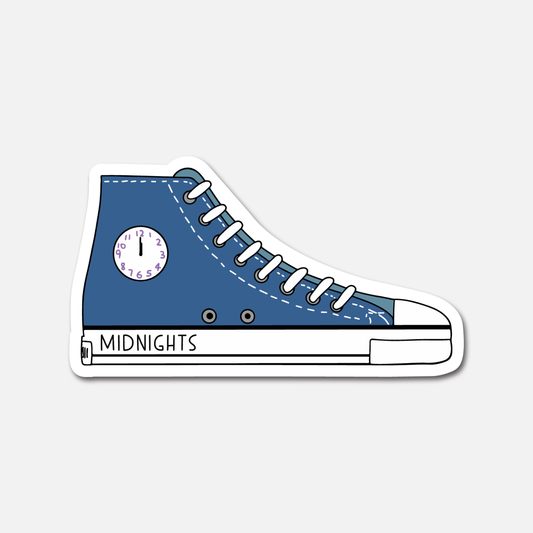 Taylor Swift Midnights Album Shoe Sticker | Midnights Era Sticker