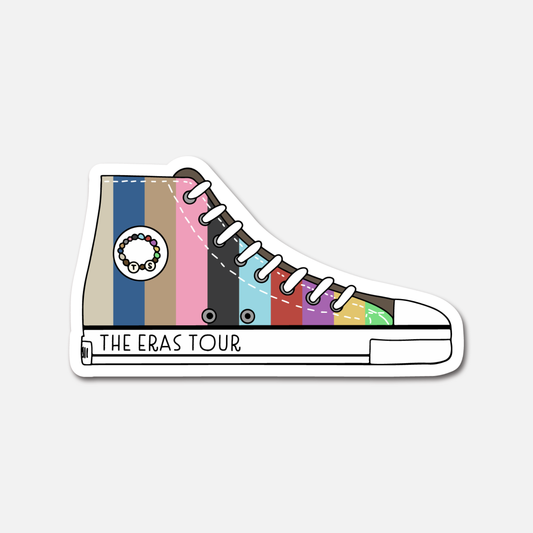 Taylor Swift The Eras Tour Shoe Sticker | All Eras Sticker