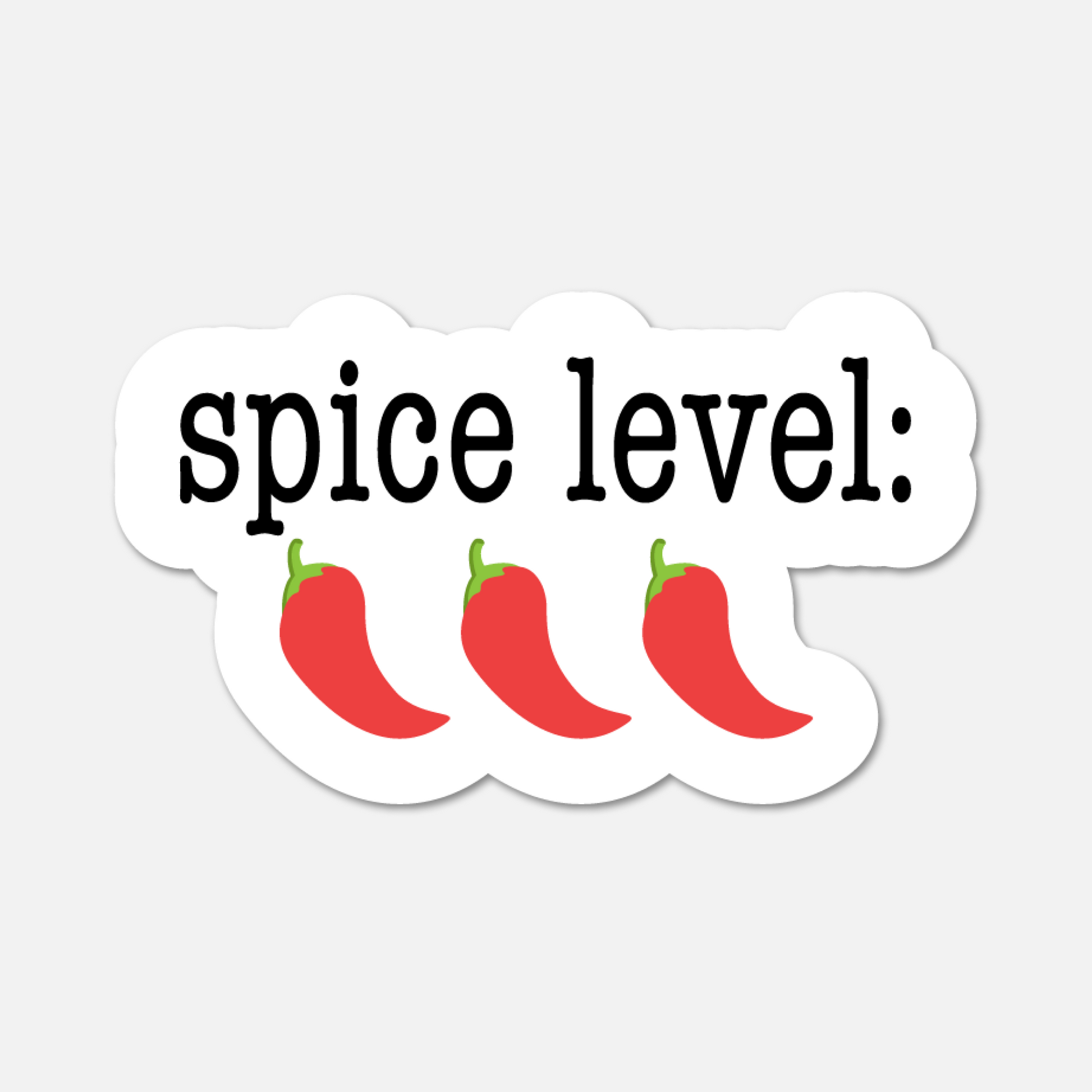 Spice Level: Chilli Pepper - Bookish Sticker