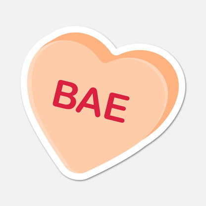 Bae Candy Heart Sticker