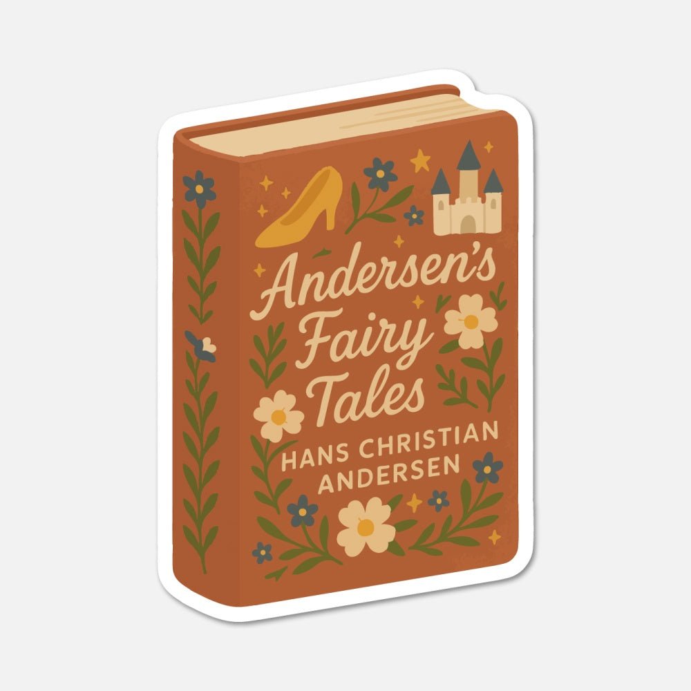 Club Andersen Sticker Andersen's Fairy Tales book sticker Ð classic story decal – Footnotes Paper