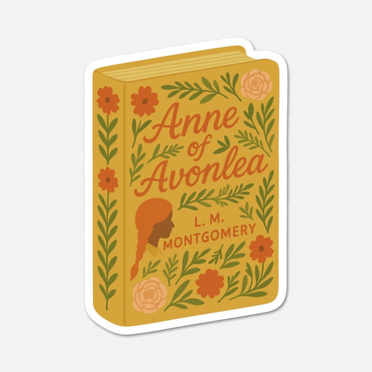 Anne of Avonlea by L. M. Montgomery - Book Sticker - Footnotes Paper