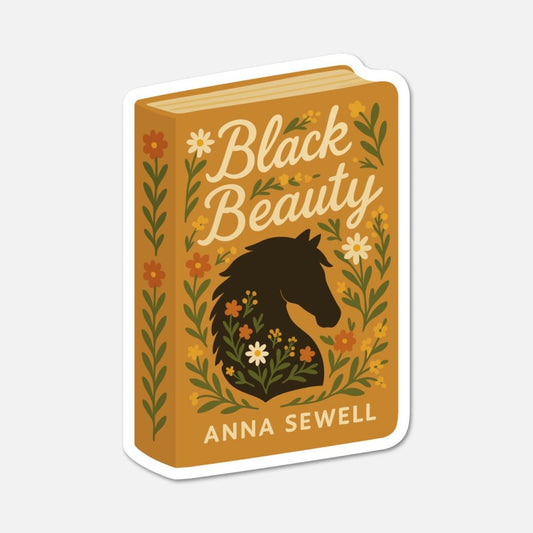 Black Beauty by Anna Sewell - Book Sticker - Footnotes Paper
