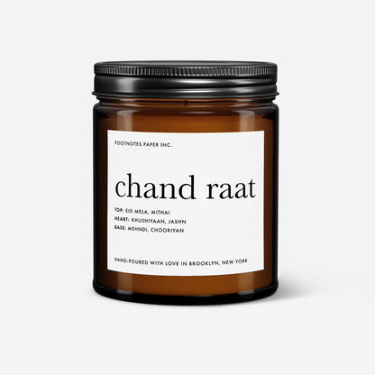 Chand Raat Candle | Sweet Festive Candle - Footnotes Paper