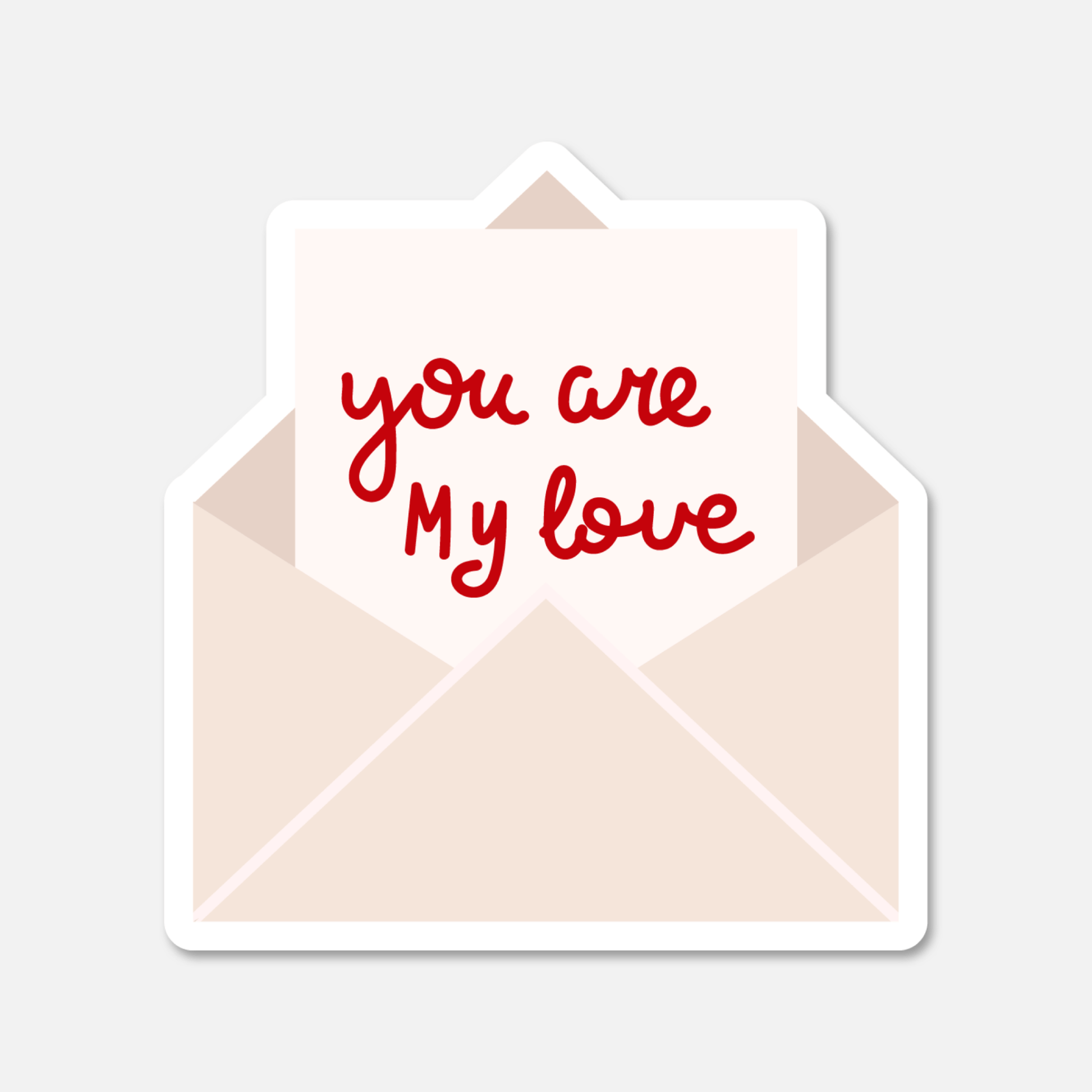 Envelope with Love Letter - Footnotes Paper