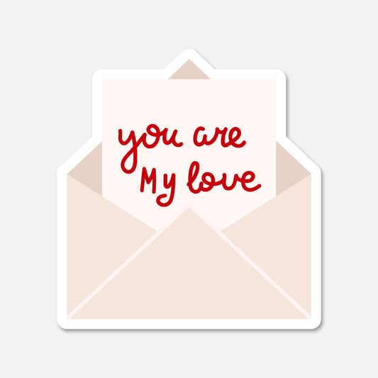 Envelope with Love Letter - Footnotes Paper