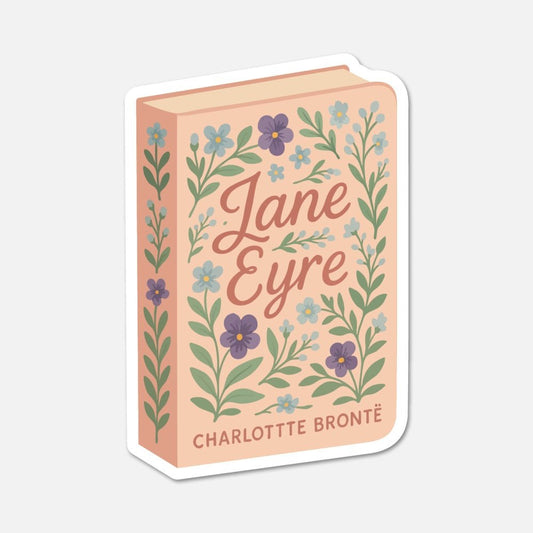 Jane Eyre by Charlotte Bront‘ - Book Sticker - Footnotes Paper