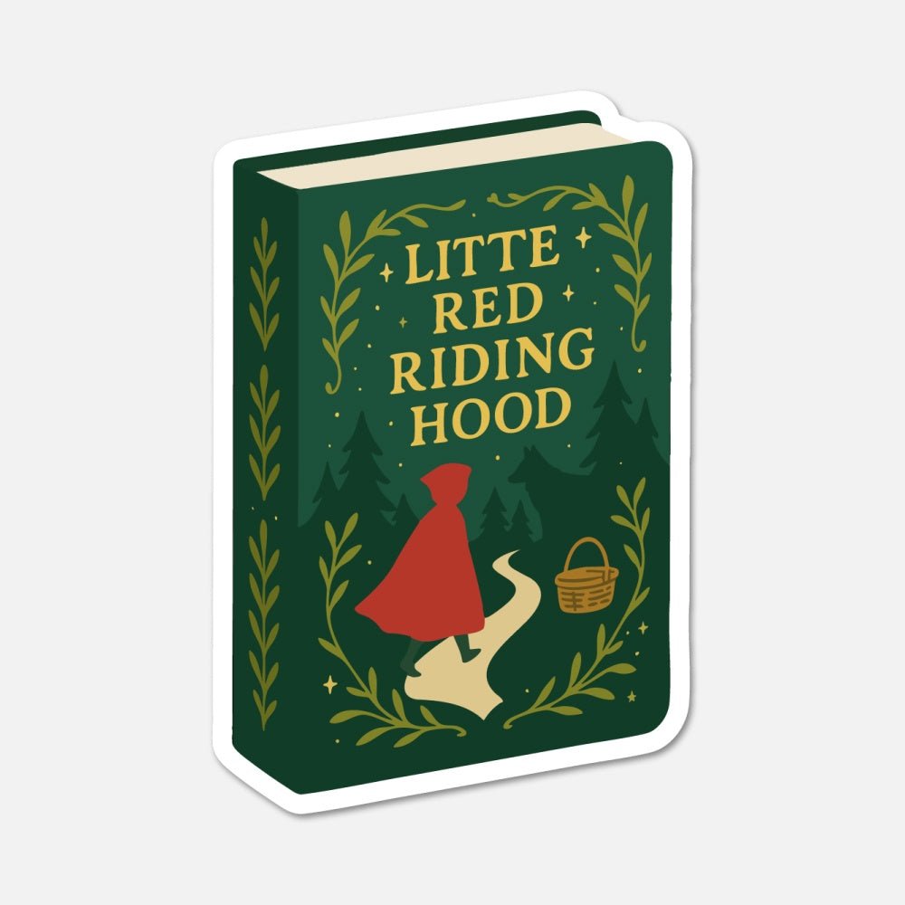 Little Red Riding Hood by Charles Perrault - Book Sticker - Footnotes Paper