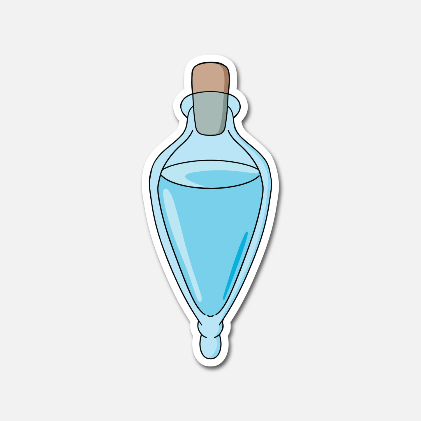 Luck Potion - Magic Sticker - Footnotes Paper