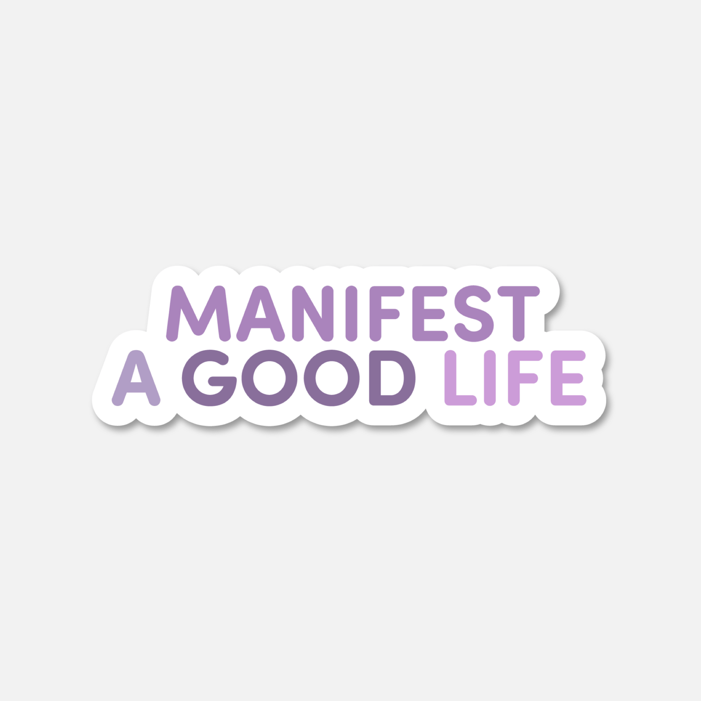 Manifest A Good Life Lavender Haze - Footnotes Paper
