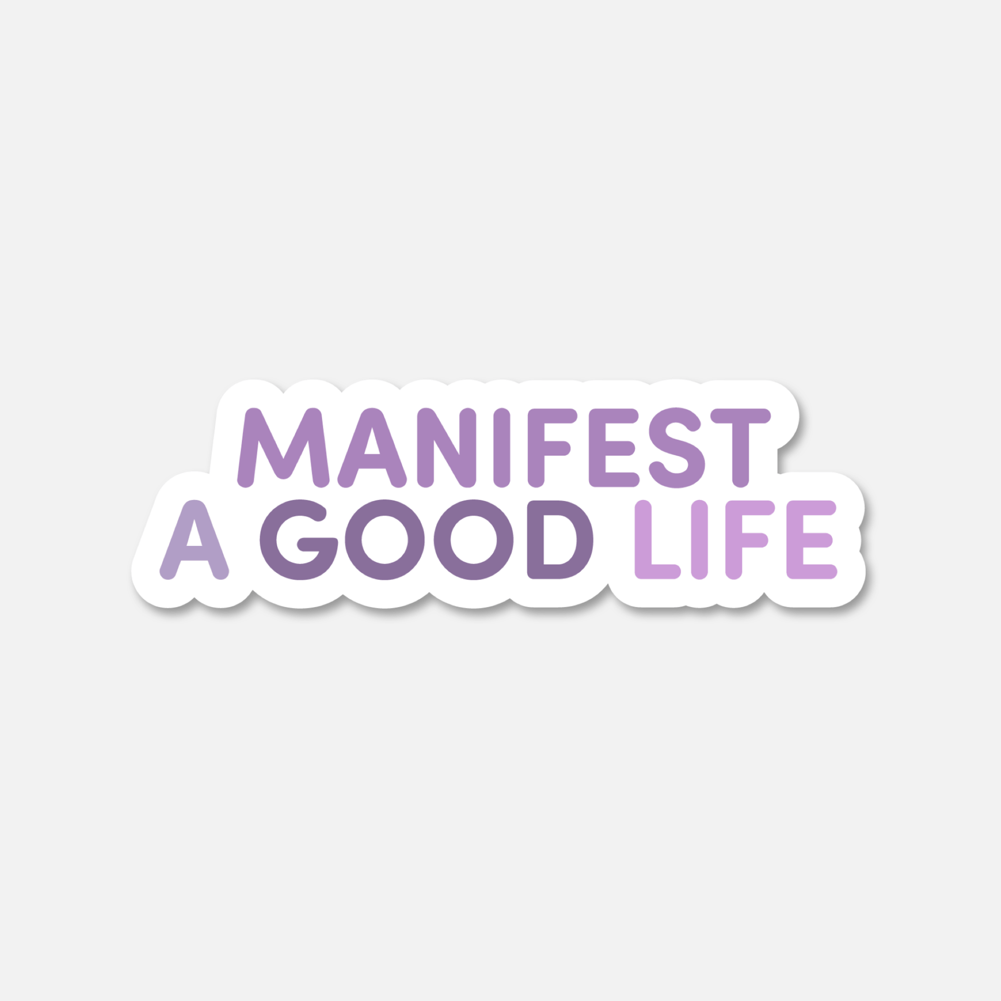 Manifest A Good Life Lavender Haze - Footnotes Paper