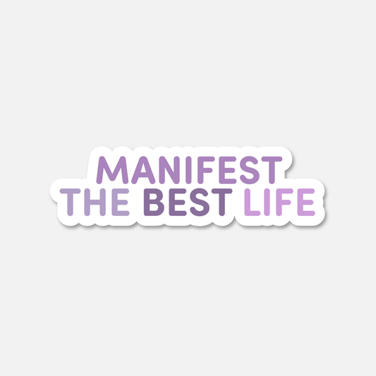 Manifest The Best Life Lavender Haze - Footnotes Paper