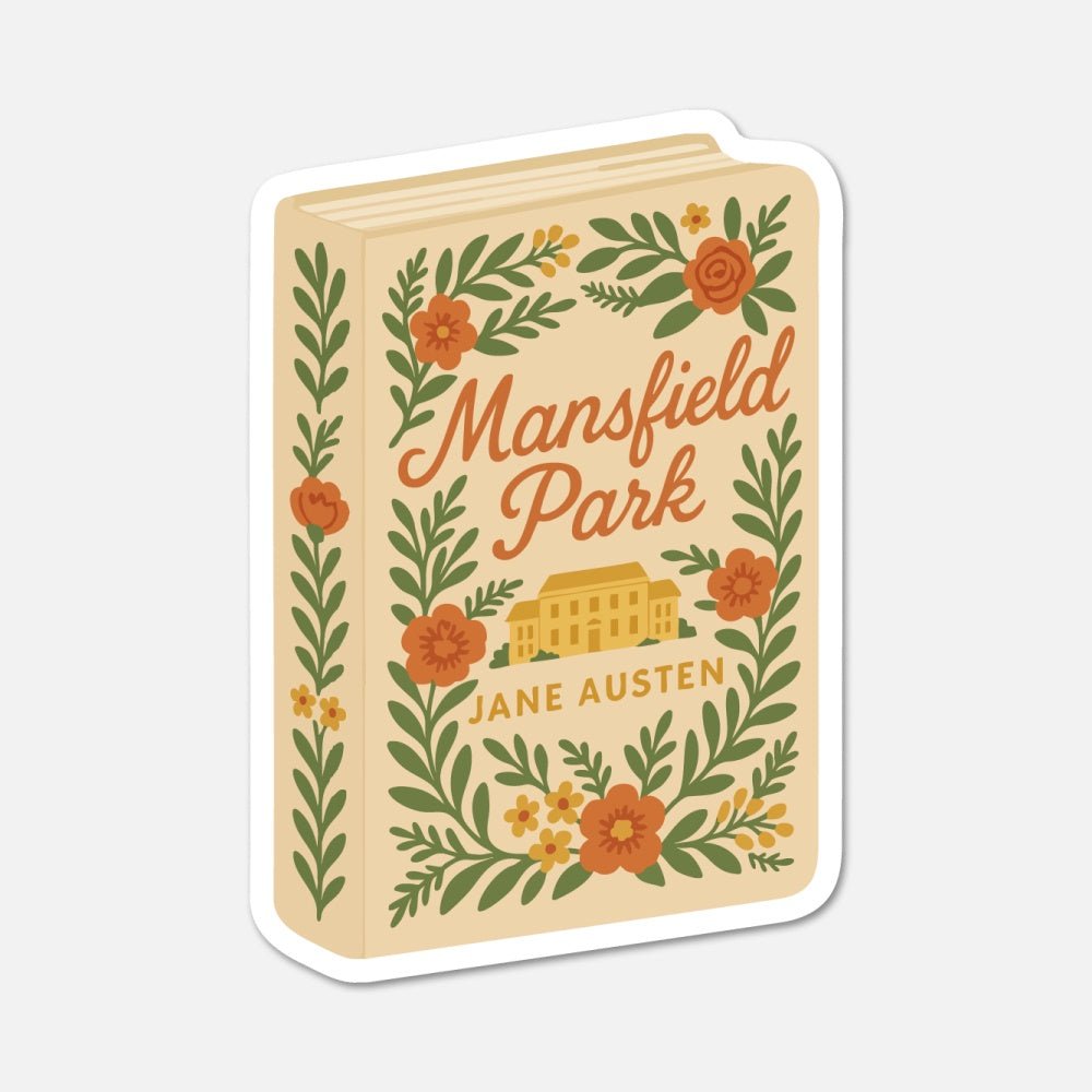 Mansfield Park book sticker – classic bookish sticker for readers ...