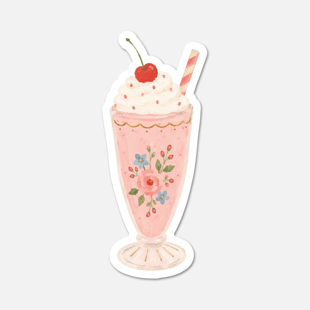 Milkshake - Food Sticker - Footnotes Paper