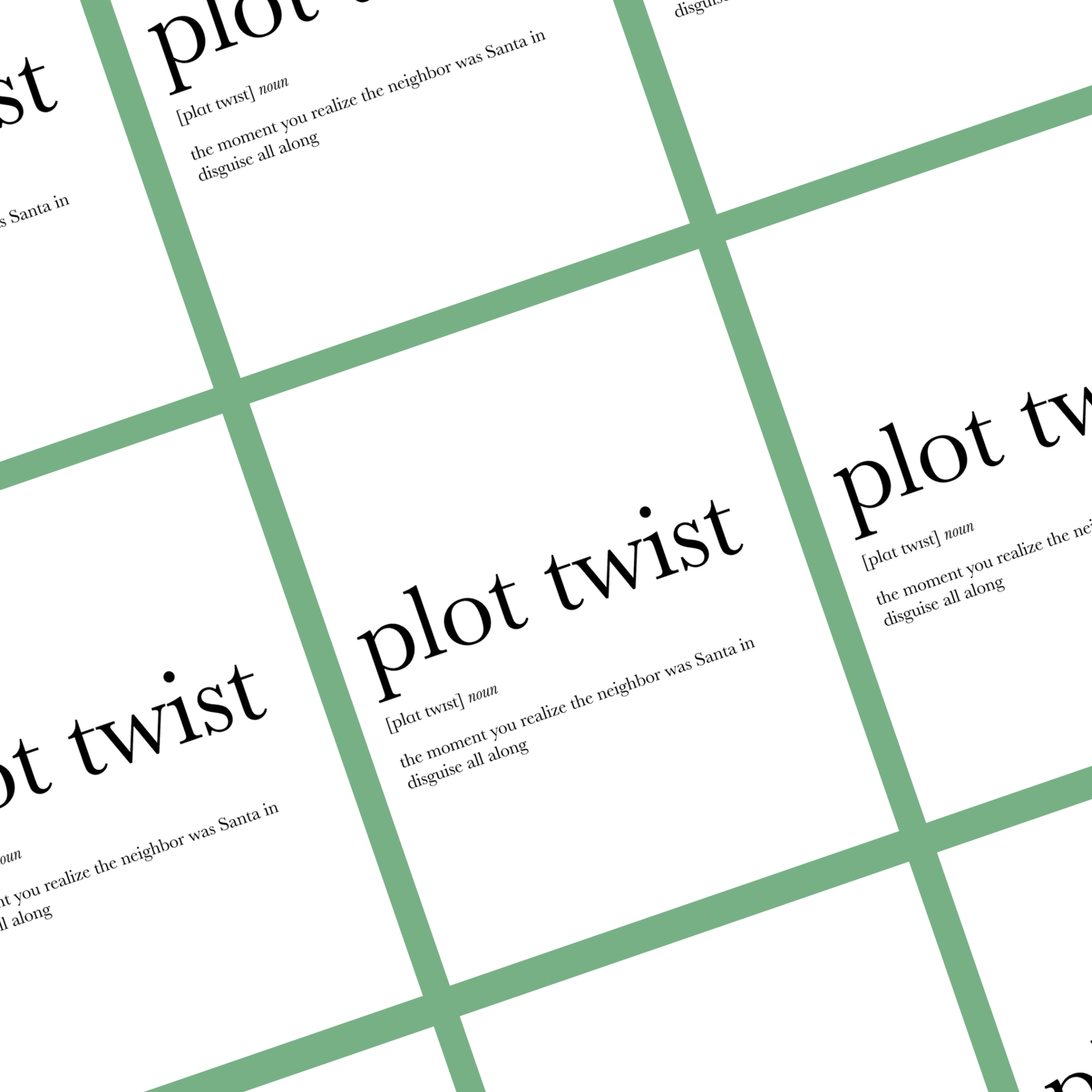 Plot Twist Definition - Footnotes Paper