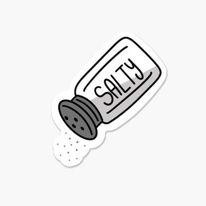Salty 3.25 x 2 in - Everyday Sticker - Footnotes Paper