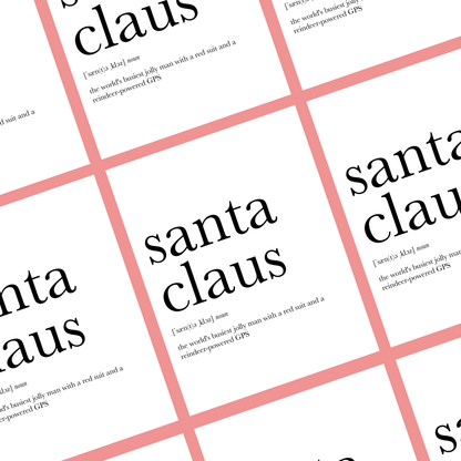 Santa Claus Definition - Footnotes Paper