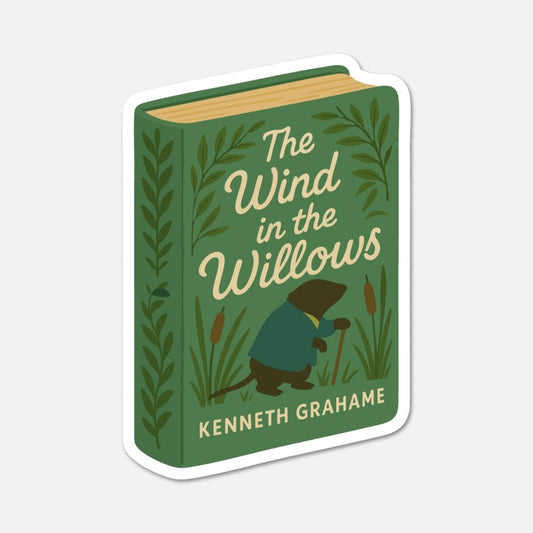 The Wind In the Willows by Kenneth Grahame - Book Sticker - Footnotes Paper