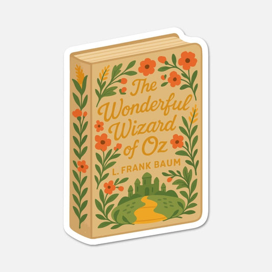 The Wonderful Wizard Of Oz by L. Frank Baum - Book Sticker - Footnotes Paper