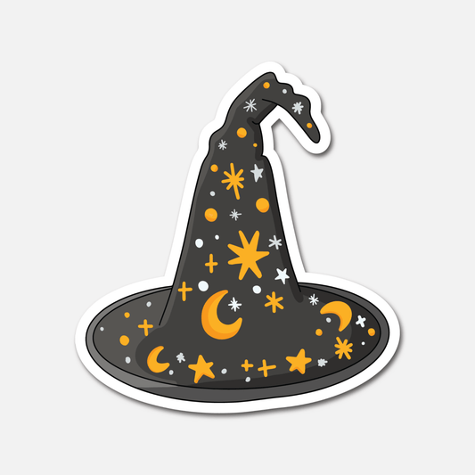 Wizard's Hat - Magic Sticker - Footnotes Paper