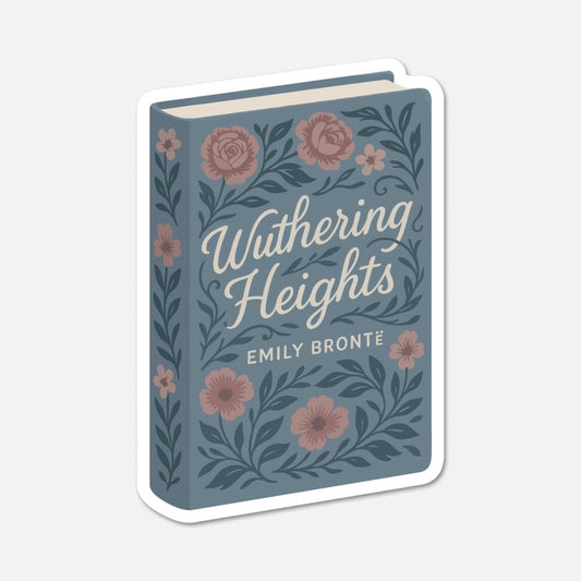 Wuthering Heights by Emily Bront‘ - Book Sticker - Footnotes Paper