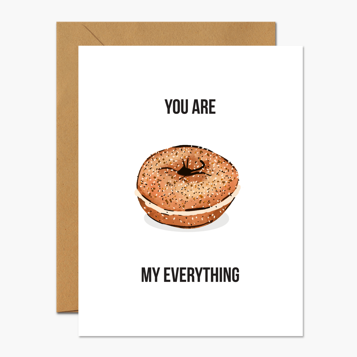 You Are My Everything - Valentine's Day Card - Footnotes Paper