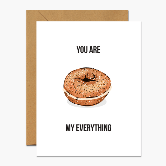 You Are My Everything - Valentine's Day Card - Footnotes Paper