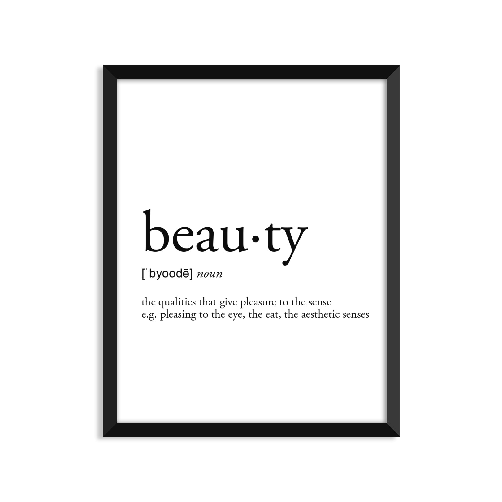 Beauty Definition - Unframed Art Print Or Greeting Card