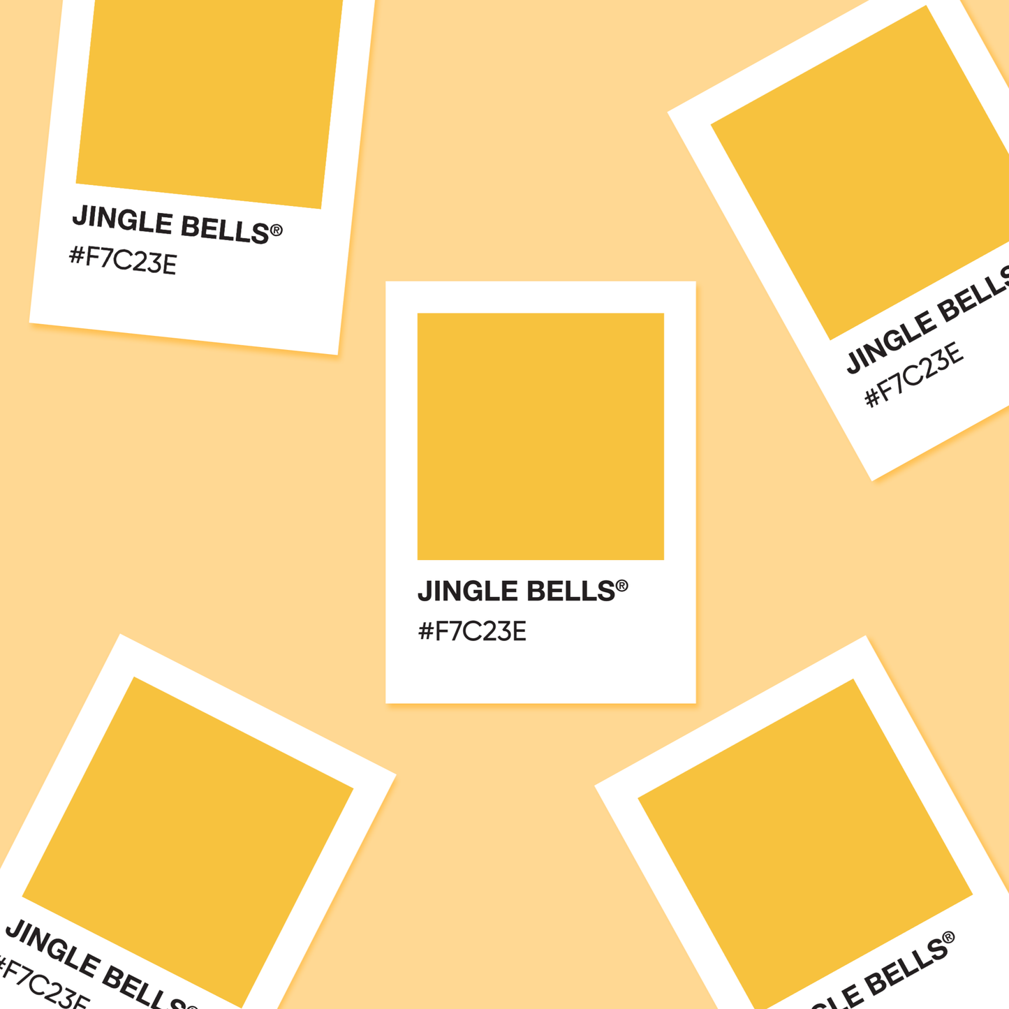 Jingle Bells  - Color Palette Sticker