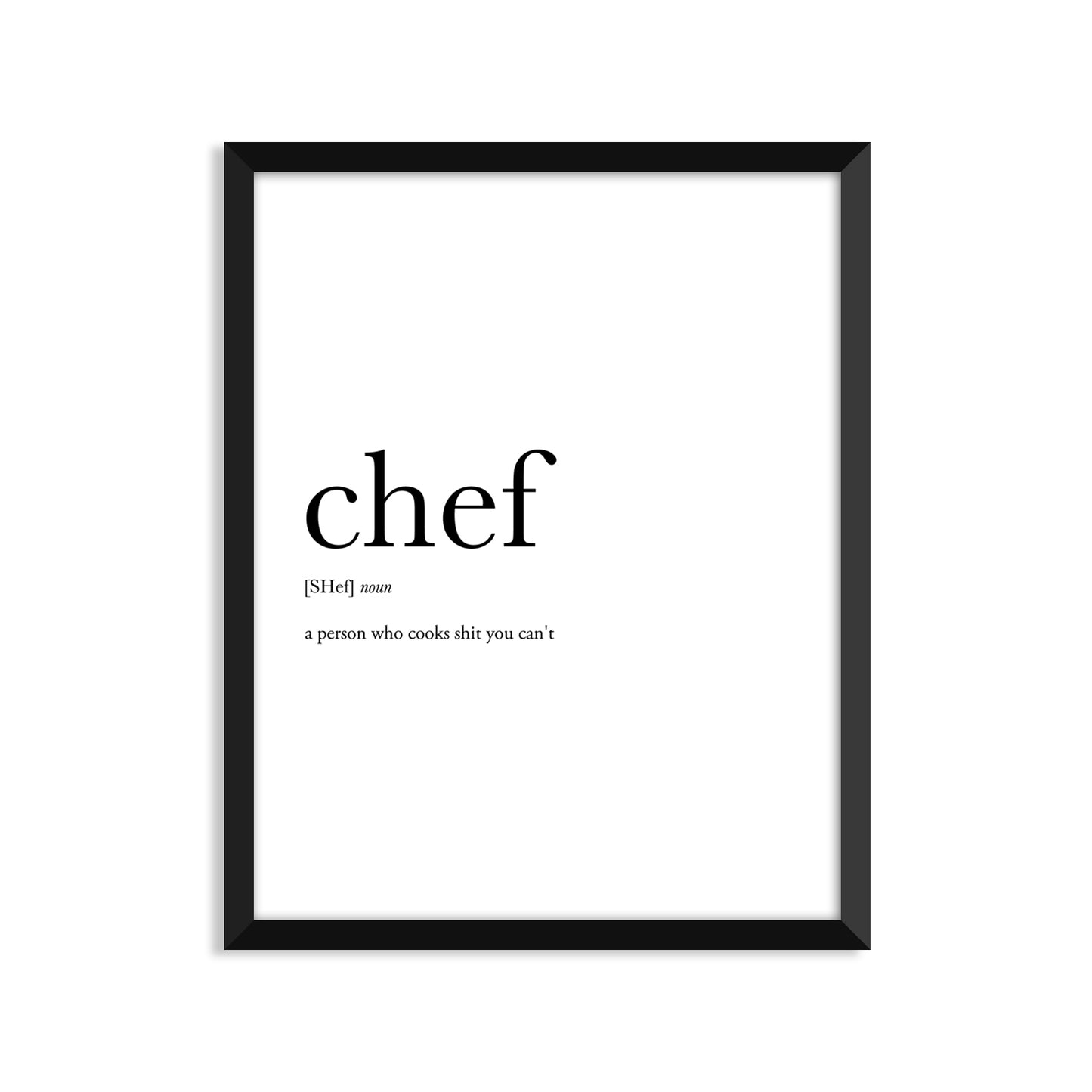 Chef Definition Everyday Card