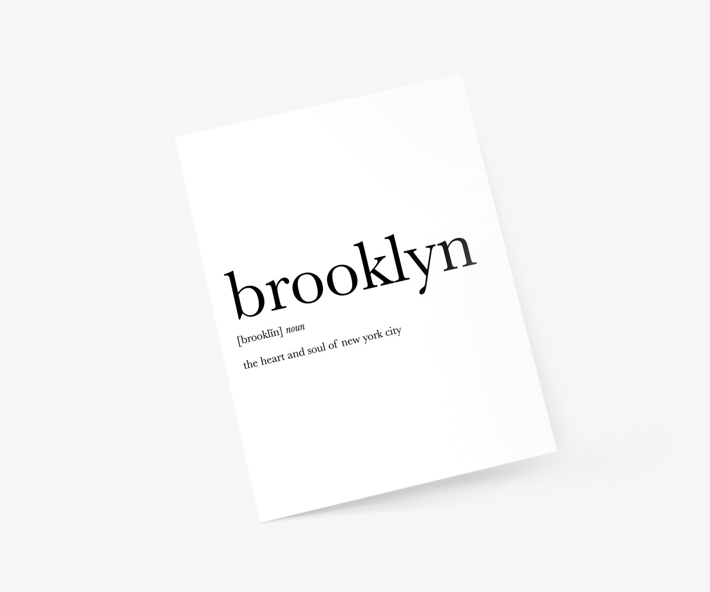 Brooklyn Definition - New York City