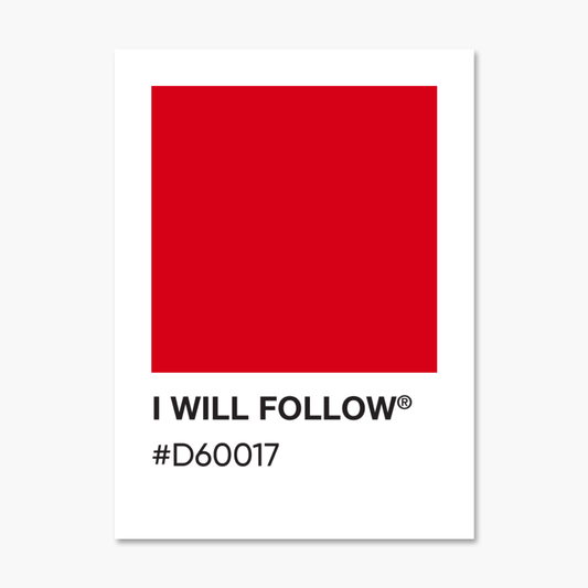 I Will Follow, Gilmore Girls Color Palette Sticker | Footnotes Paper
