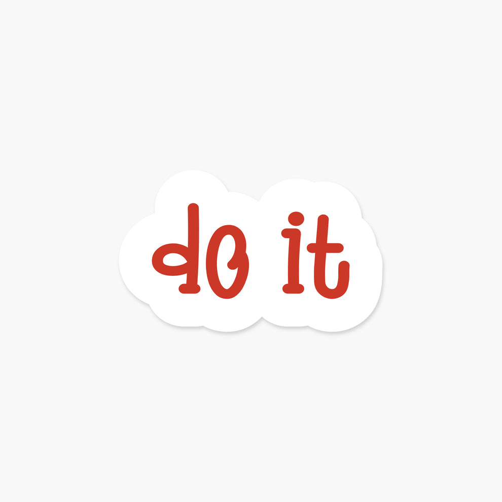 Do It Sticker - Motivational Sticker | Footnotes Paper