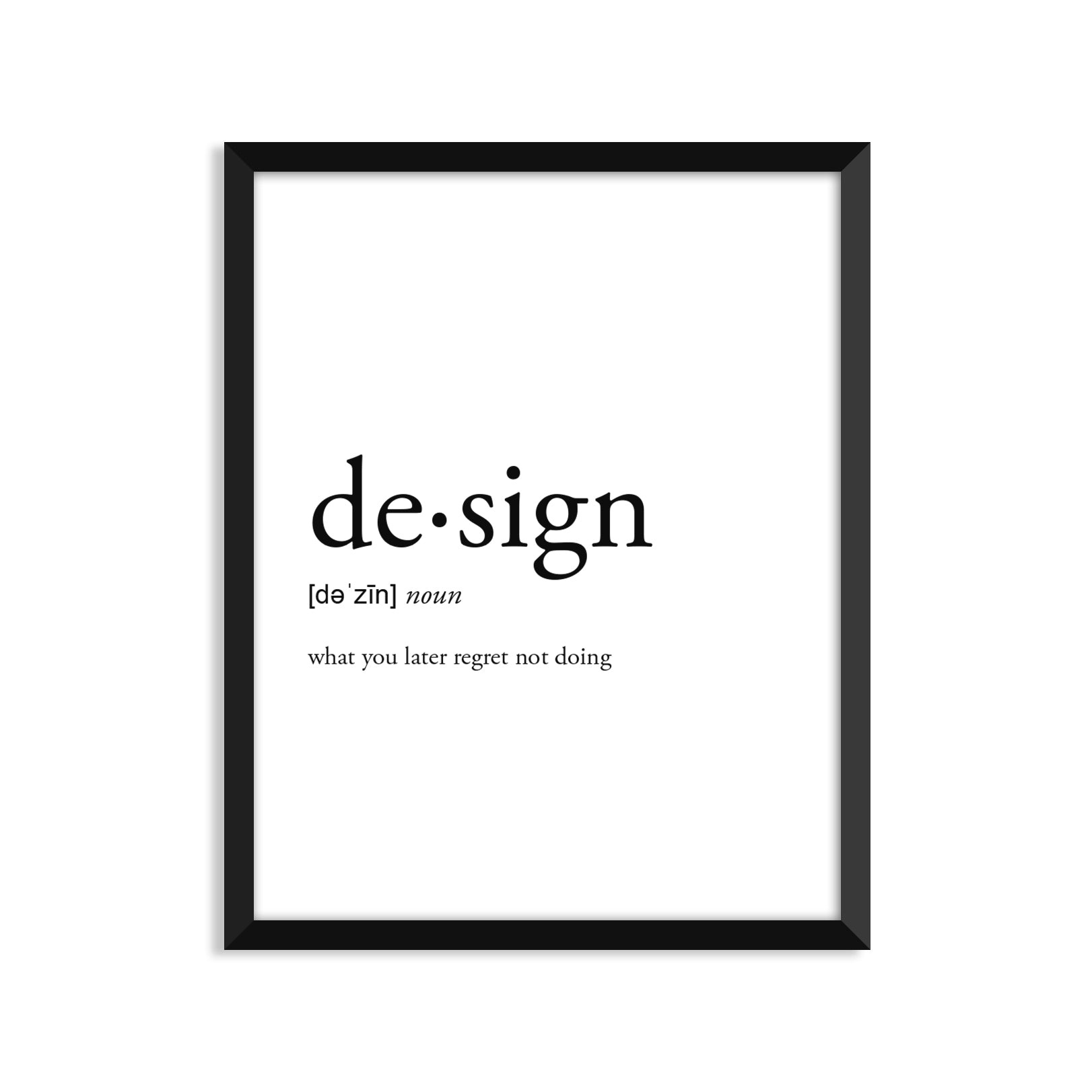 Design Definition - Unframed Art Print Or Greeting Card