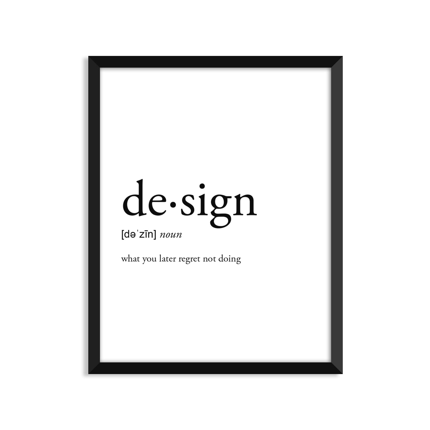 Design Definition - Unframed Art Print Or Greeting Card
