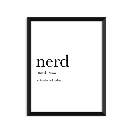 Nerd Definition Everyday Card