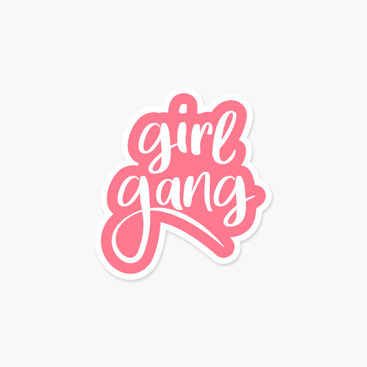 Girl Gang - Feminist Sticker | Footnotes Paper
