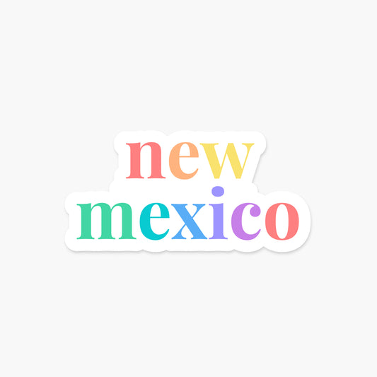 New Mexico US State - Everyday Sticker | Footnotes Paper