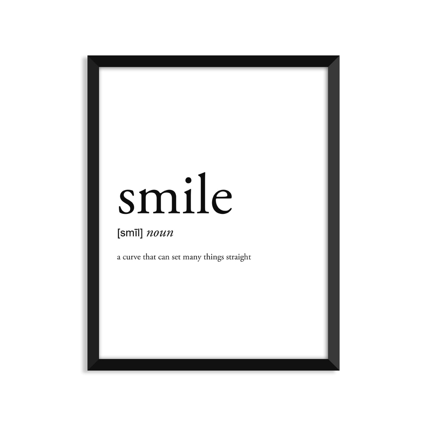 Smile Definition - Unframed Art Print Or Greeting Card