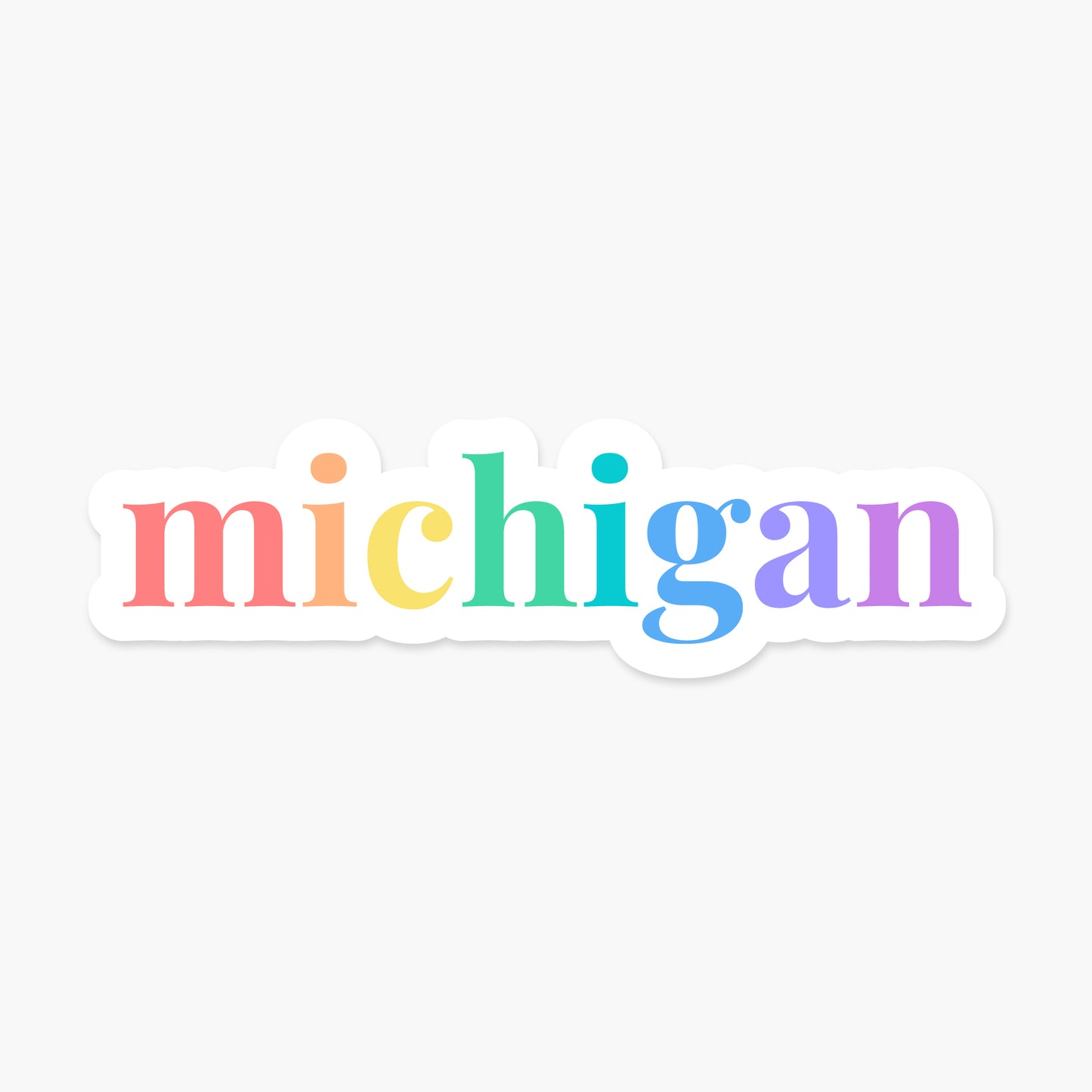 Michigan US State - Everyday Sticker | Footnotes Paper