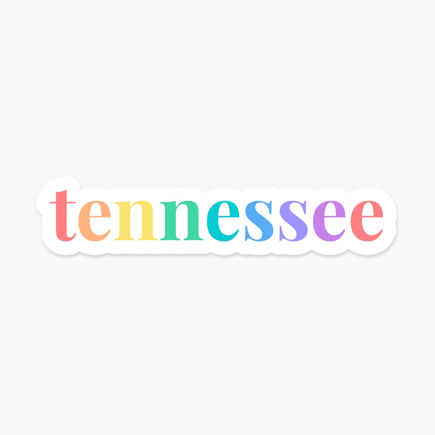 Tennessee US State - Everyday Sticker | Footnotes Paper