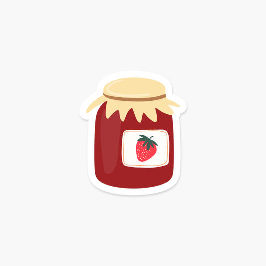 Strawberry Jam - Fall & Autumn Sticker | Footnotes Paper