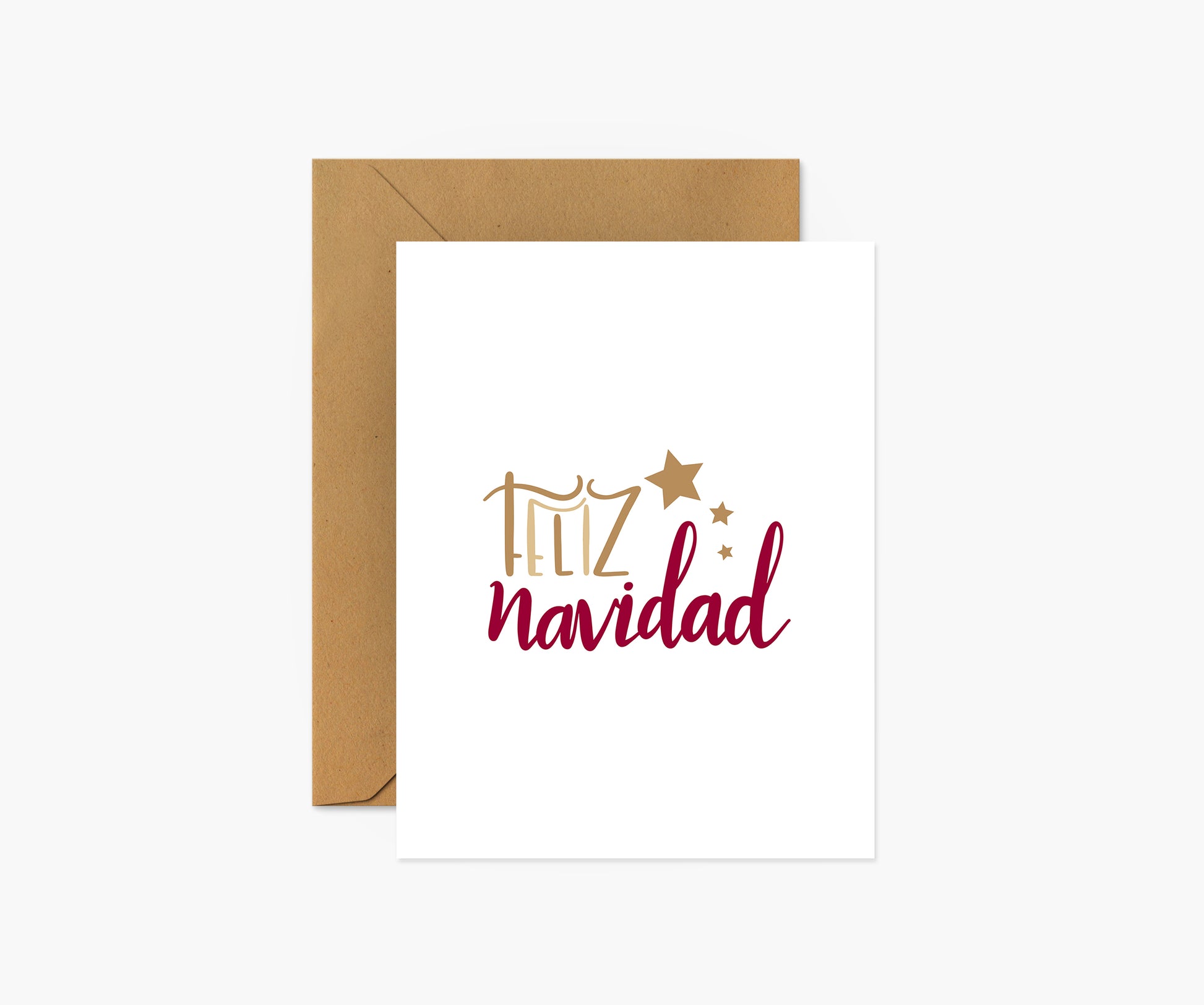 Feliz Navidad - Christmas Greeting Card