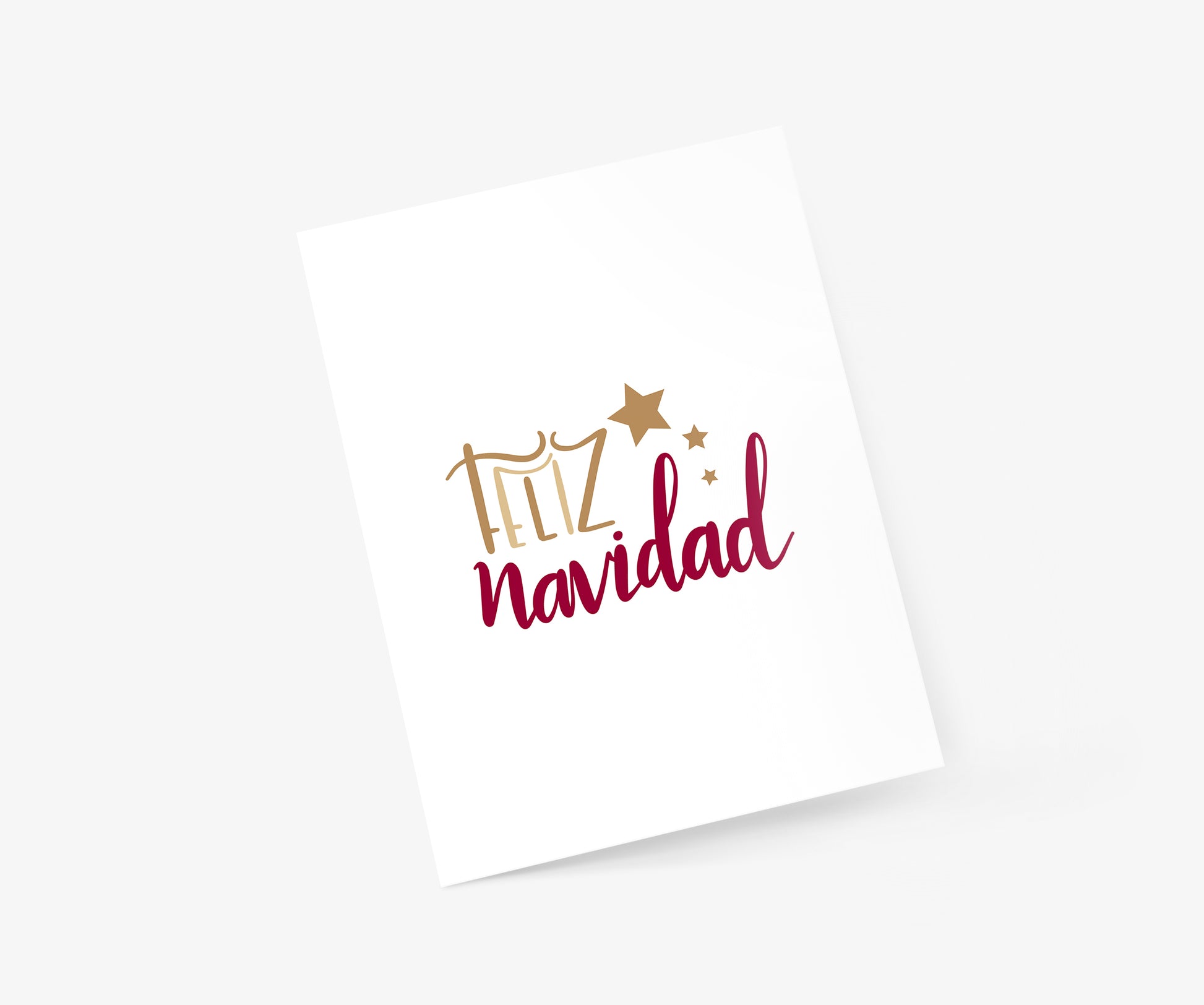 Feliz Navidad - Christmas Greeting Card