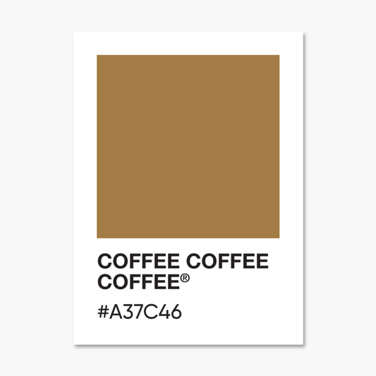 Coffee Coffee Coffee, Gilmore Girls Color Palette Sticker | Footnotes Paper