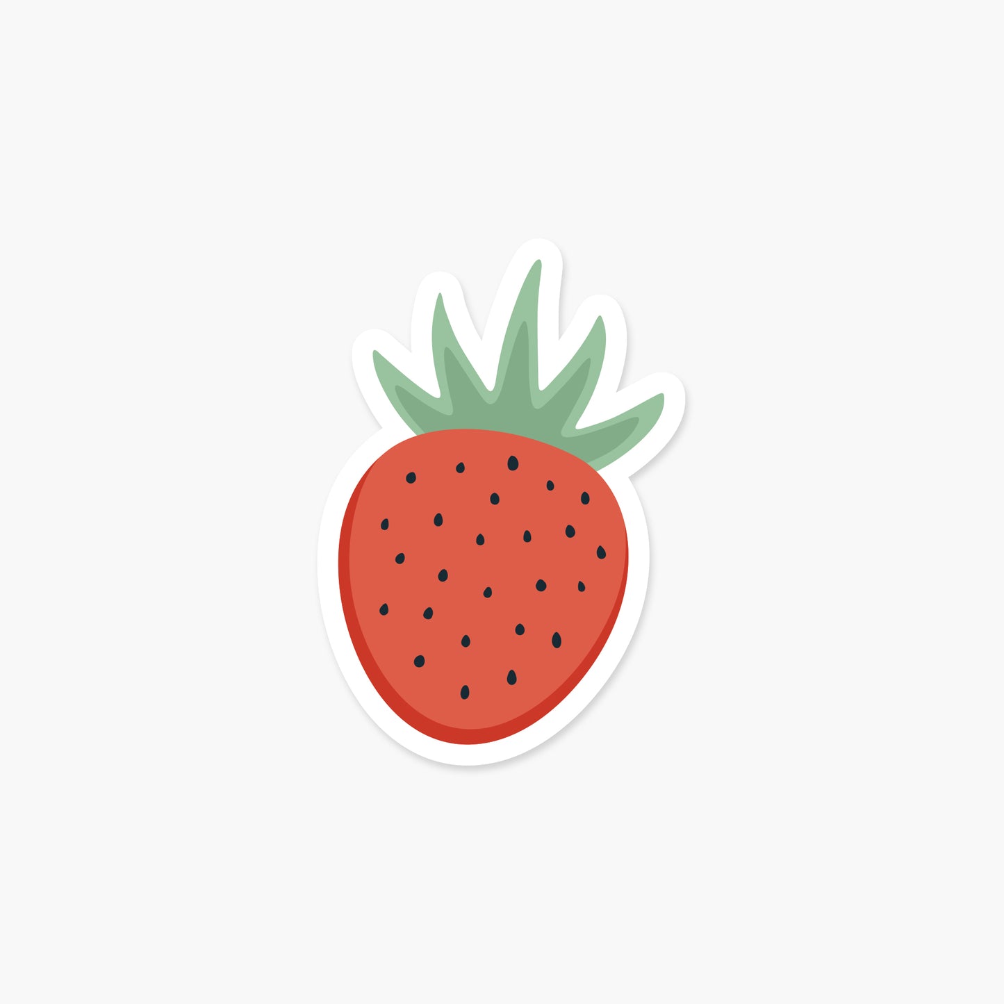 Strawberry - Food Sticker | Footnotes Paper