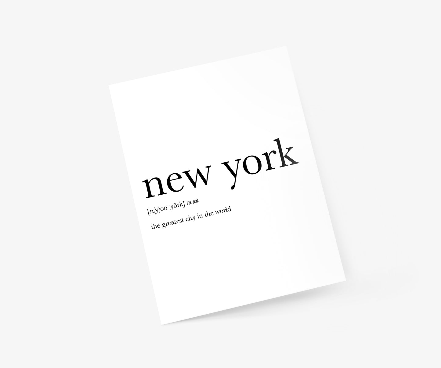 New York Definition - New York City